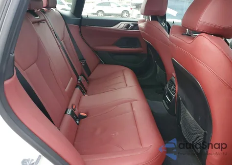 2024 BMW I4 xDrive 40 z USA, uszkodzony, nr VIN WBY83FB03RFT25843